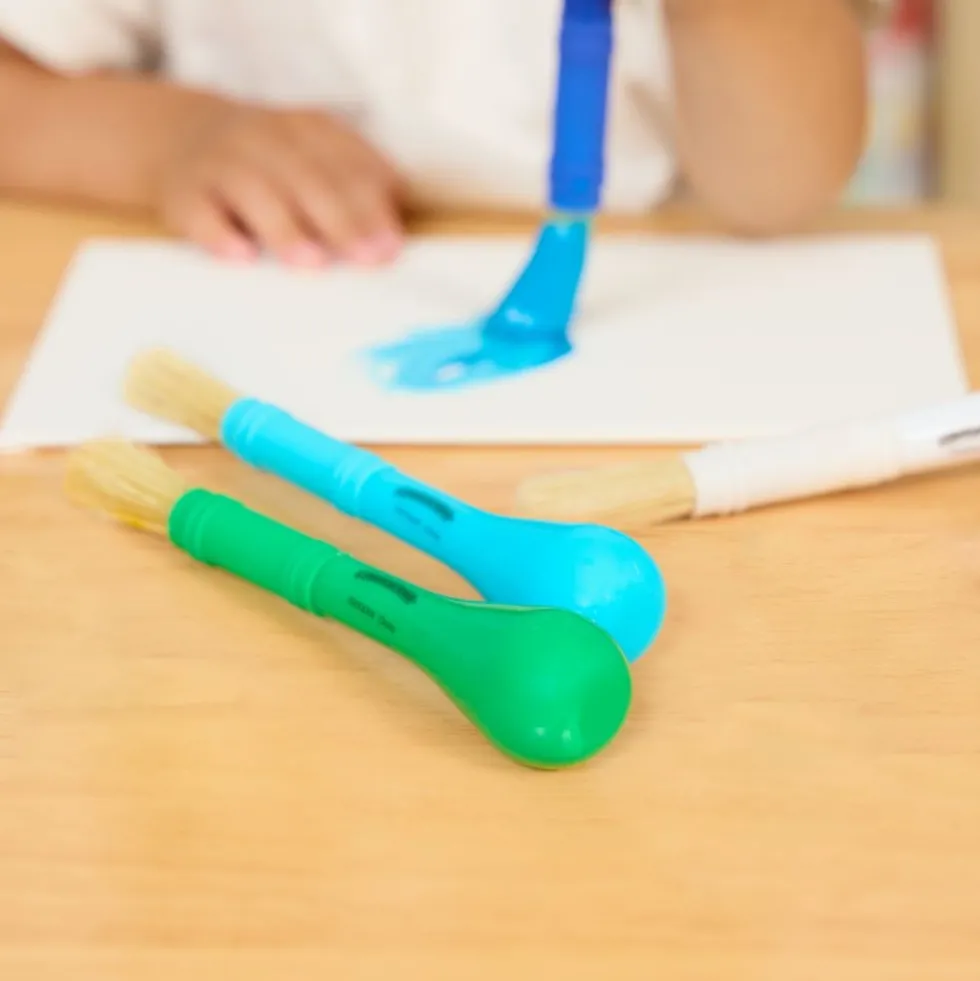 Colorations® Easy-Grip Paint Brushes - Set of 10