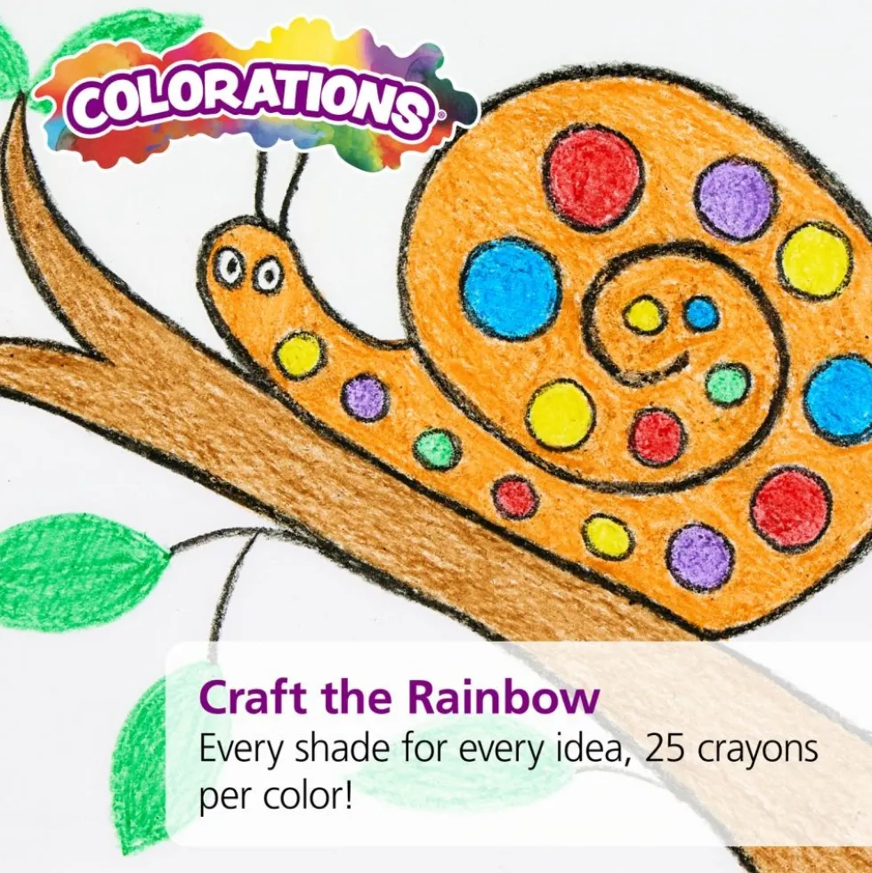 Colorations® Extra Large Crayons, Value Pack - Set of 200