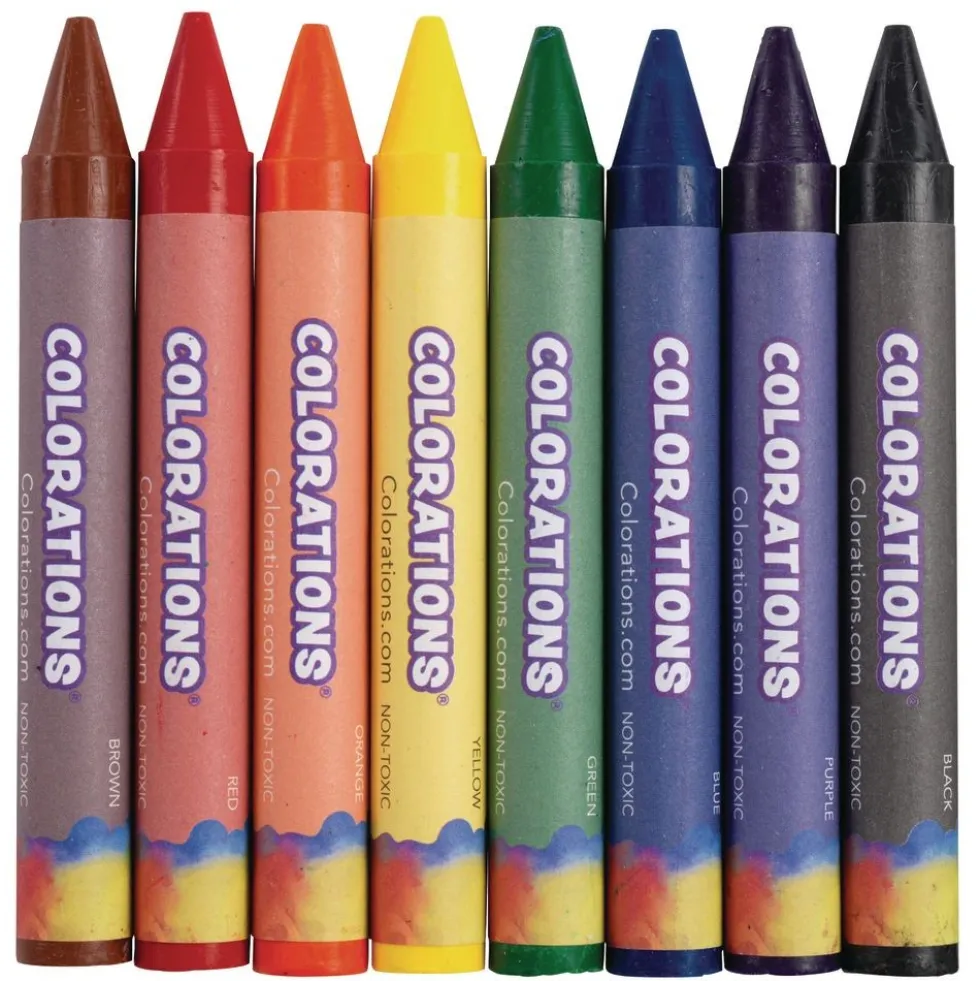 Colorations® Extra Large Crayons, Value Pack - Set of 200