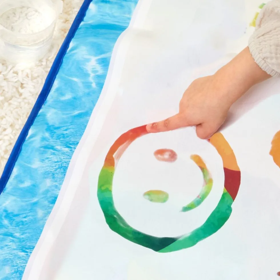 Colorations® Extra Large Water Doodle Mats, 4 mats with 6 Pens