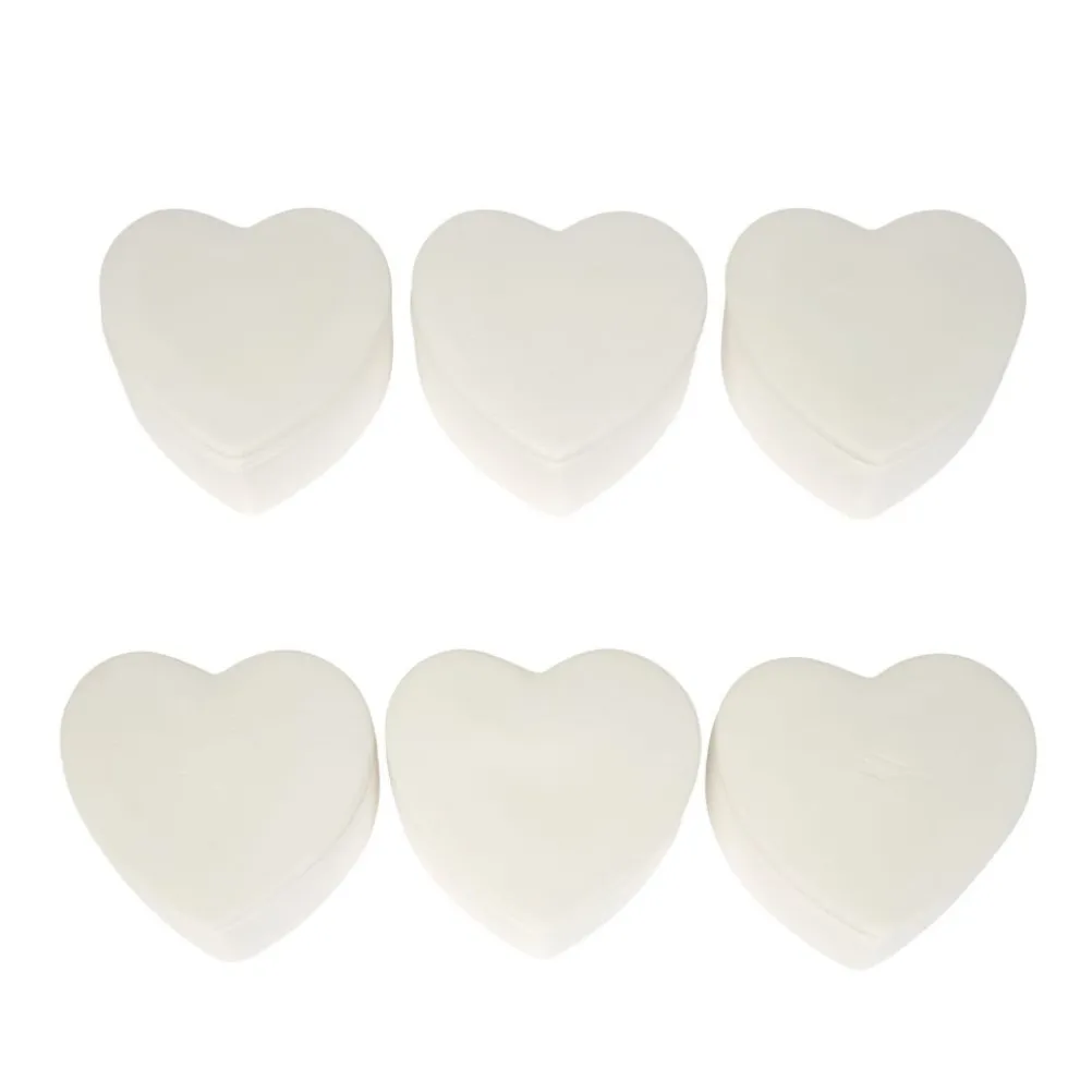 Colorations® Faith Based Ceramic Heart Box Craft Kit - Makes 6 Crafts