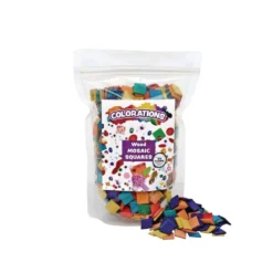 Colorations® Faith Based Cross Mosaic Creations Craft Kit - Makes 12 Crafts