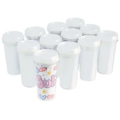 Colorations® Father’s Day Dad-On-The-Go Travel Mug Craft Kit - Makes 12 Crafts