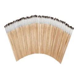 Colorations® Fine Line All-Purpose Easel Brush - Set of 60