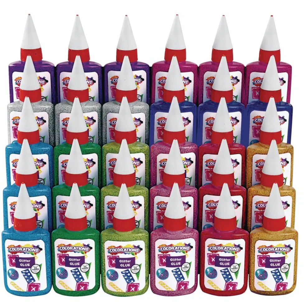 Colorations® Glitter Glue Classroom Pack - Set of 30