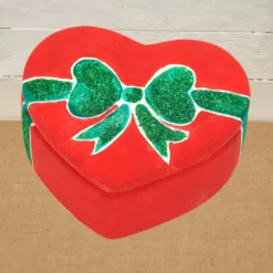 Colorations® Holiday Heart Keepsake Kit with Paint & Glitter