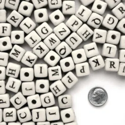 Colorations® Jumbo Alphabet Beads - 260 Pieces