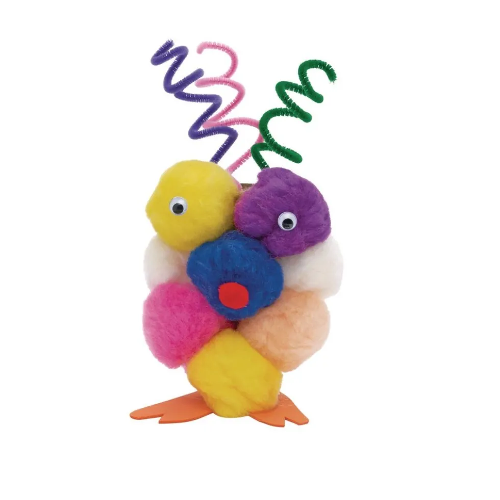Colorations® Jumbo 2" Pom-Poms - 50 Pieces