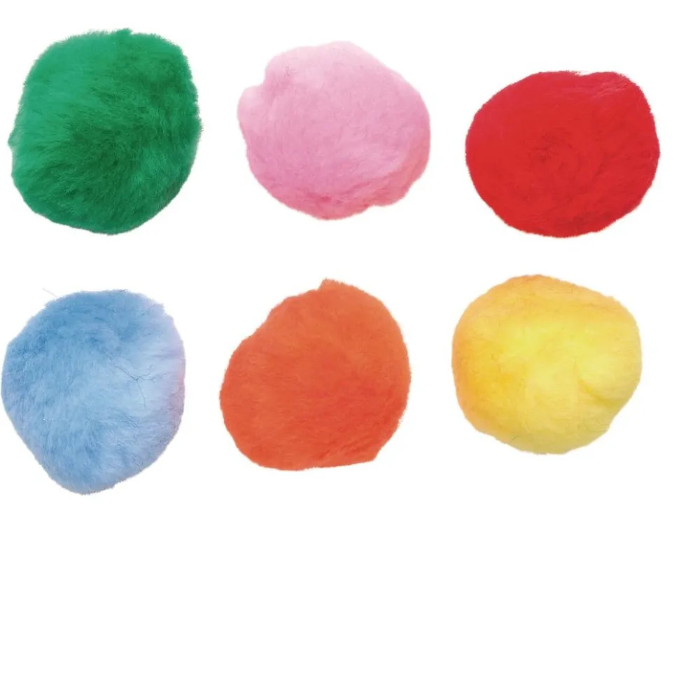 Colorations® Jumbo 2" Pom-Poms - 50 Pieces