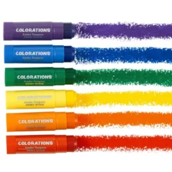 Colorations® Jumbo Tempera Paint Sticks - 6 Colors