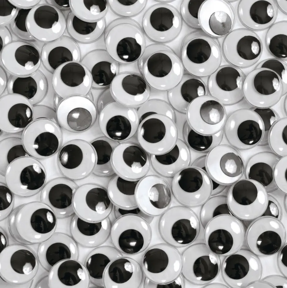 Colorations® Jumbo Wiggly Eyes - 300 Pieces