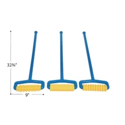 Colorations® Long Handle Rollers Set of 3
