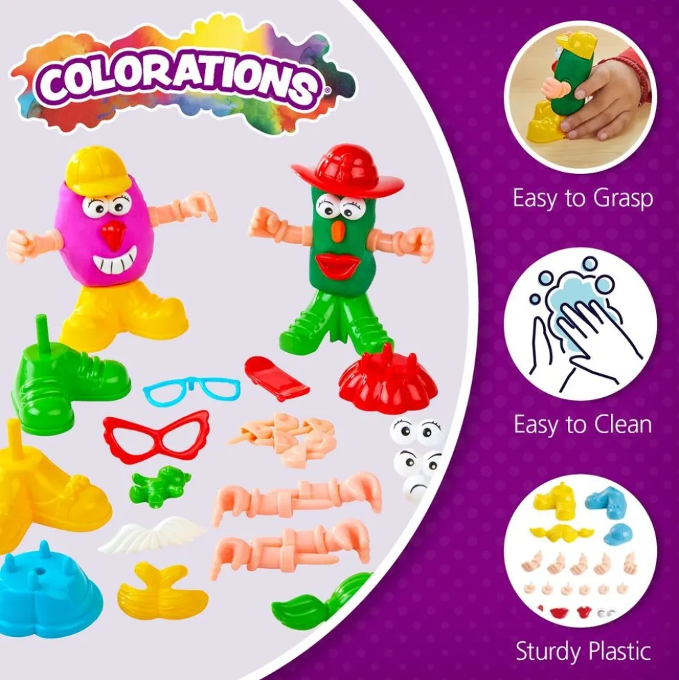Colorations® Mega Dough Tool Collection- 130 Piece Set