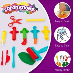 Colorations® Mega Dough Tool Collection- 130 Piece Set