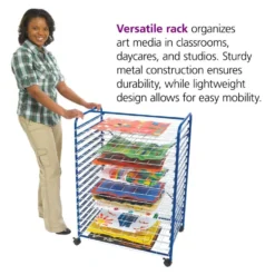 Colorations® Mobile Classroom Drying Rack