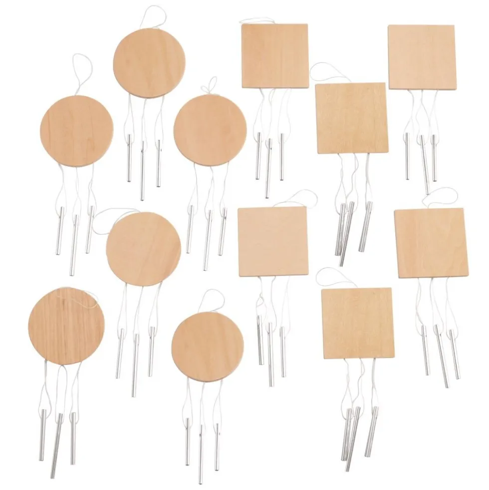 Colorations® Mother’s Day Melody Wind Chime Creations - Makes 12 Craft Kits