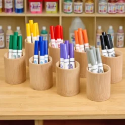 Colorations® Natural Bamboo Cups- Set of 8