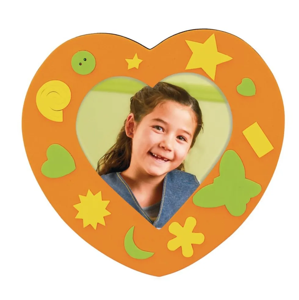 Colorations® No-Glue Fun Foam Frames - Set of 36