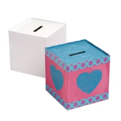 Colorations® Papier-Mache Banks - Set of 12