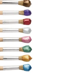 Colorations® Paraben-Free Metallic Gel Paints, Set of 8- 16oz each