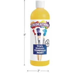 Colorations® Paraben-Free Simply Washable Tempera Paint - Set of 11 Colors