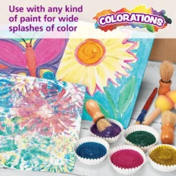 Colorations® Shaving Paint Brushes - Set of 6
