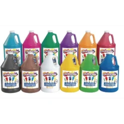 Colorations® Simply Washable Tempera Paint - Gallons, Set of 12