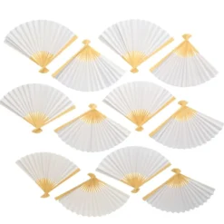 Colorations® Summer Cool Down Paper Fan Craft Kit - Makes 12 Crafts