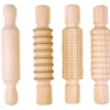 Colorations® Textured Dough Rolling Pins - Set of 4