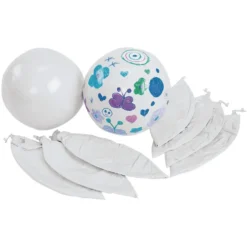 Colorations® 4th of July Starburst Beach Ball Craft Kit - Makes 12 Crafts