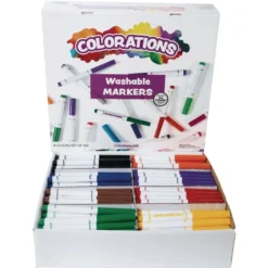 Colorations® Washable Classic Markers Classroom Value Pack Set of 200