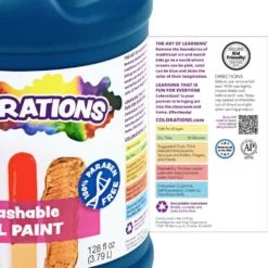 Colorations® Washable Gel Paint Gallon, Green