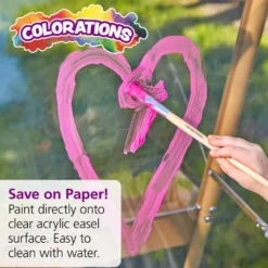 Colorations® 2-Way Indoor / Outdoor Acrylic Panel Easel