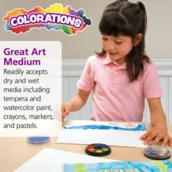 Colorations® White Sulphite Paper - 12