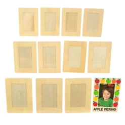 Colorations® Wooden Standing Frames - Set of 12