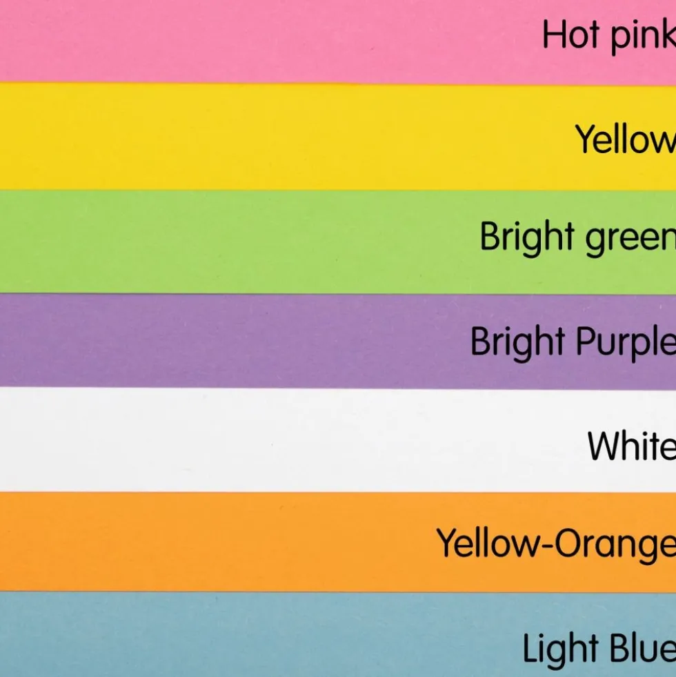 Colorations® 9" x 12" Bright Construction Paper Smart Pack - 6 Packs