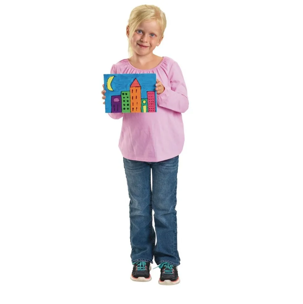 Colorations® 6" x 8" Canvas Panels - Set of 12