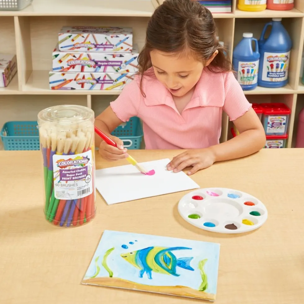Colorations® 6" x 8" Canvas Panels - Set of 12