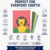 Colorations® 9" x 12" Lightweight Construction Paper - Assorted Colors, 300 Sheets