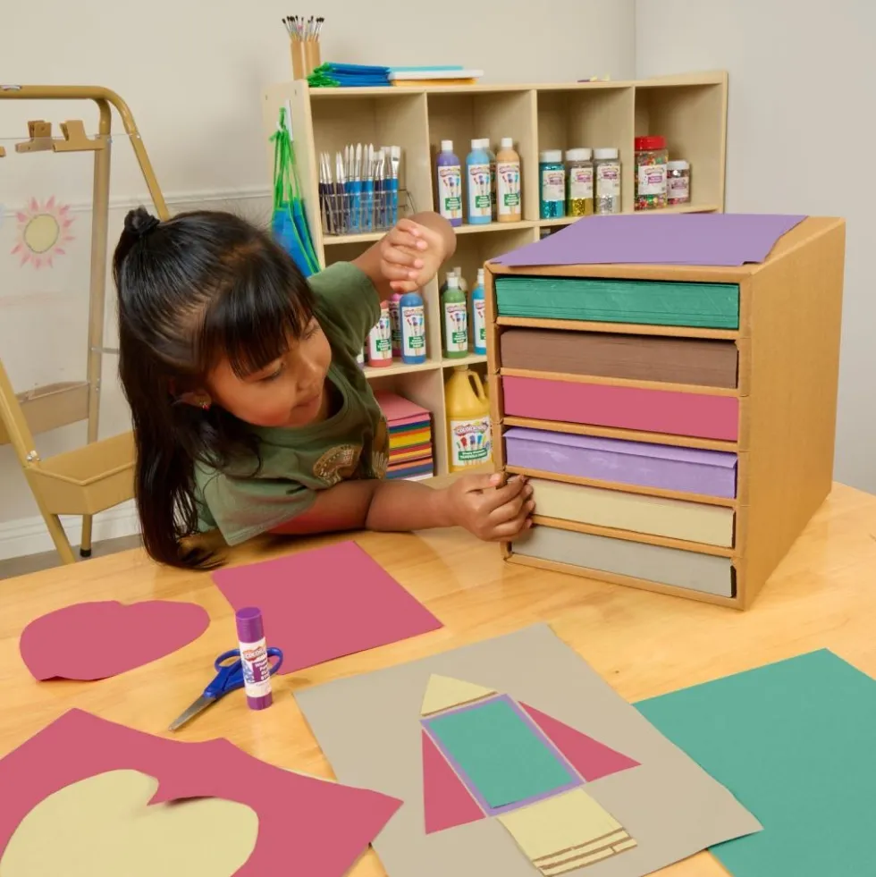 Colorations® 9" x 12" Lightweight Construction with Organizers - 2,400 Sheets