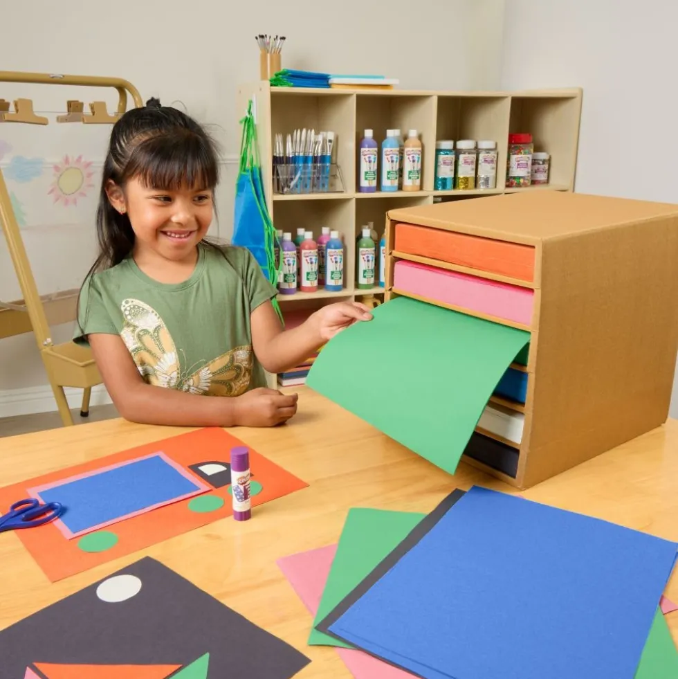 Colorations® 9" x 12" Lightweight Construction with Organizers - 2,400 Sheets