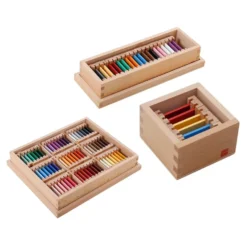 Color Boxes - Montessori Materials Set of 3