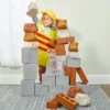 Construction Building WOW Pack - 39 blocks 4 activity cards