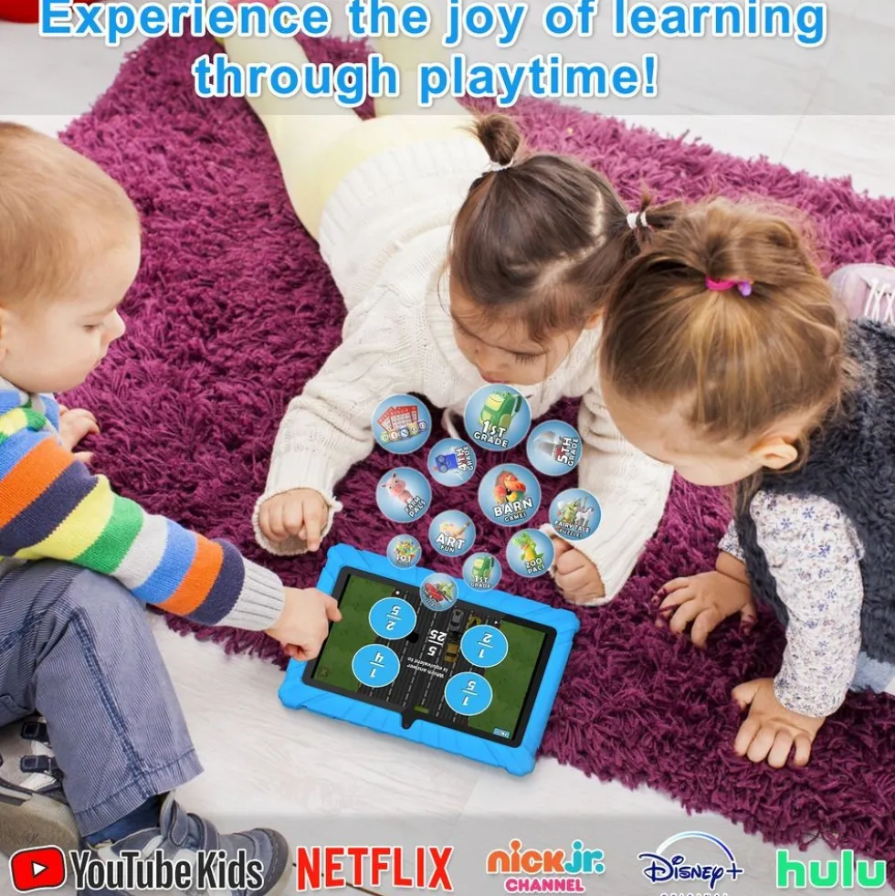 Contixo 7" Android Kids Tablet - Blue