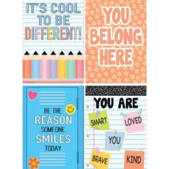 Cool for School Positive Sayings Small Poster Pack