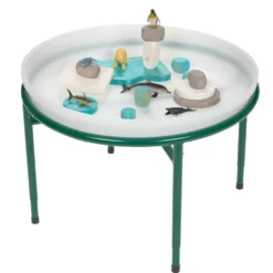 Cosy Tuff Tray with Metal Stand White