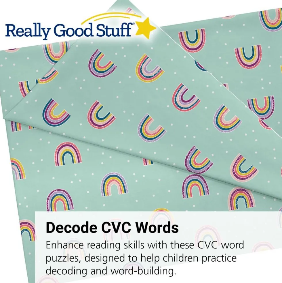 Crack The Code CVC Word Puzzles