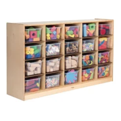 Cubbie Storage Cabinet with 20 Trays