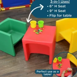 Cube Chair - Green