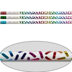 Cupcake Birthday Pencils And Erasers Kit - 12 pencils